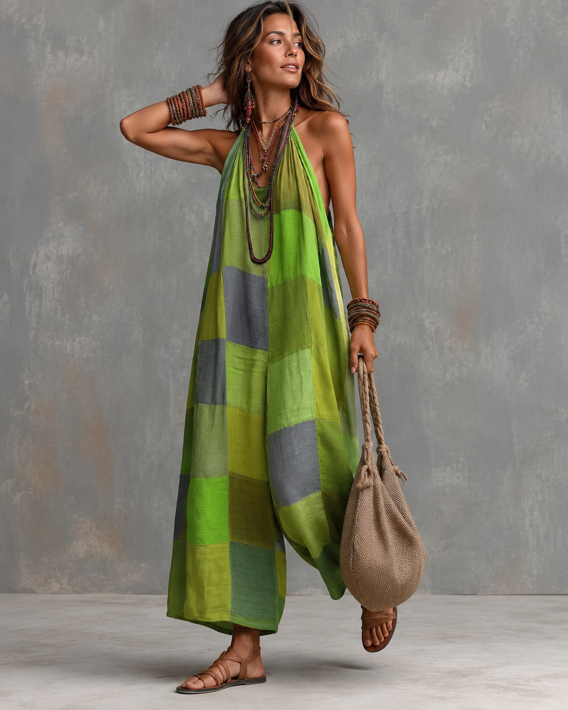 Elora™ | Tuta Patchwork Bohemien