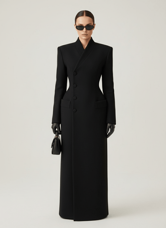 Sona™ | Elegante Cappotto Lungo Sottile
