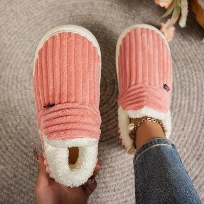 SnuggleStep™ | Pantofole unisex in peluche antiscivolo