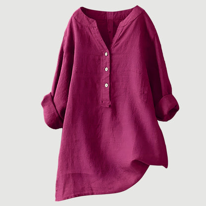 Rivae™ | Blusa Casual Larga
