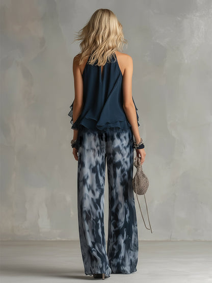 Serelle™ | Set Elegante con Pantaloni Ampi