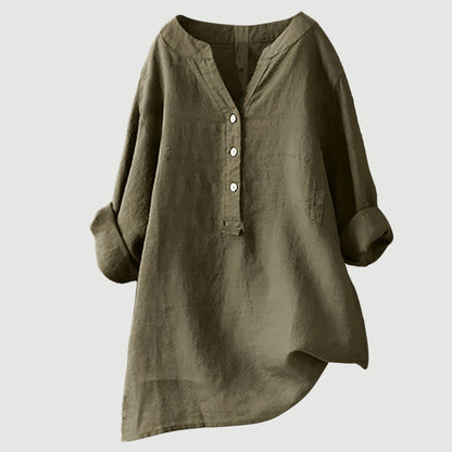 Rivae™ | Blusa Casual Larga