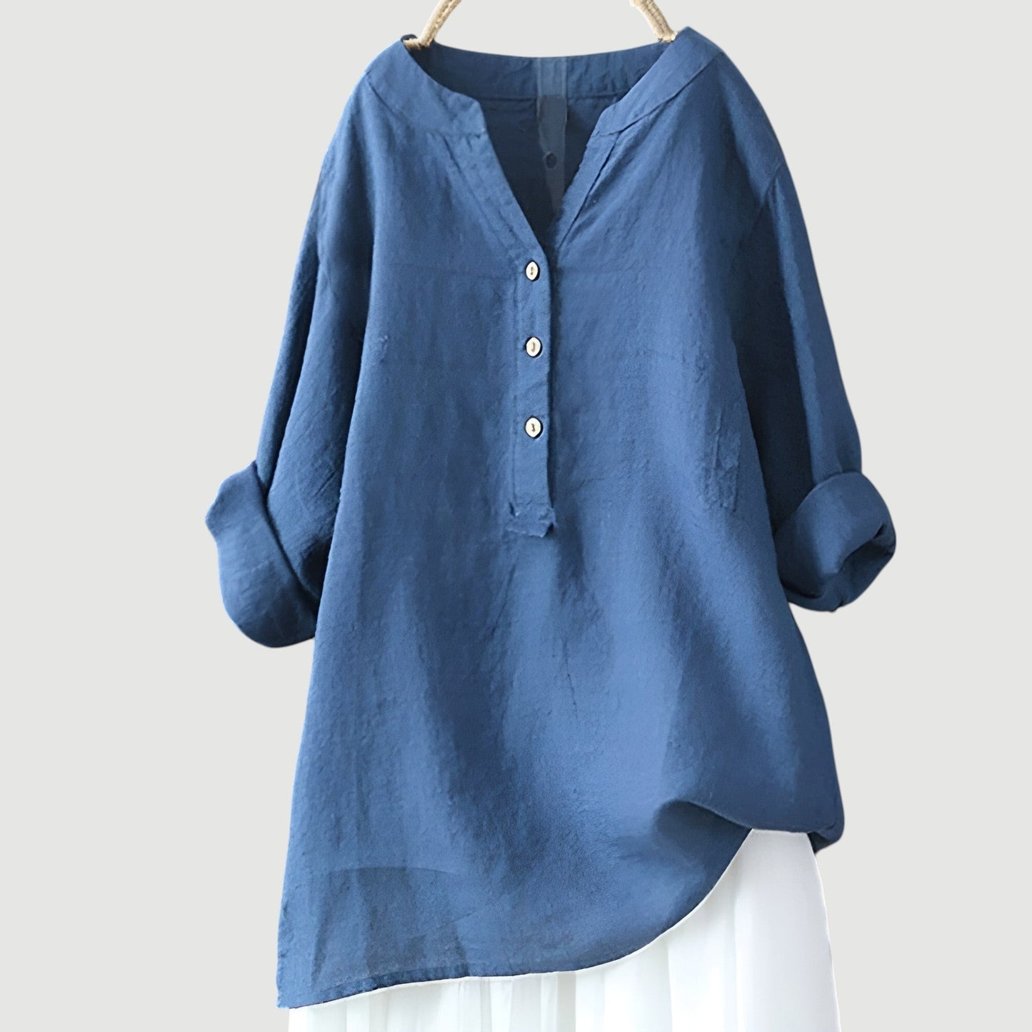 Rivae™ | Blusa Casual Larga