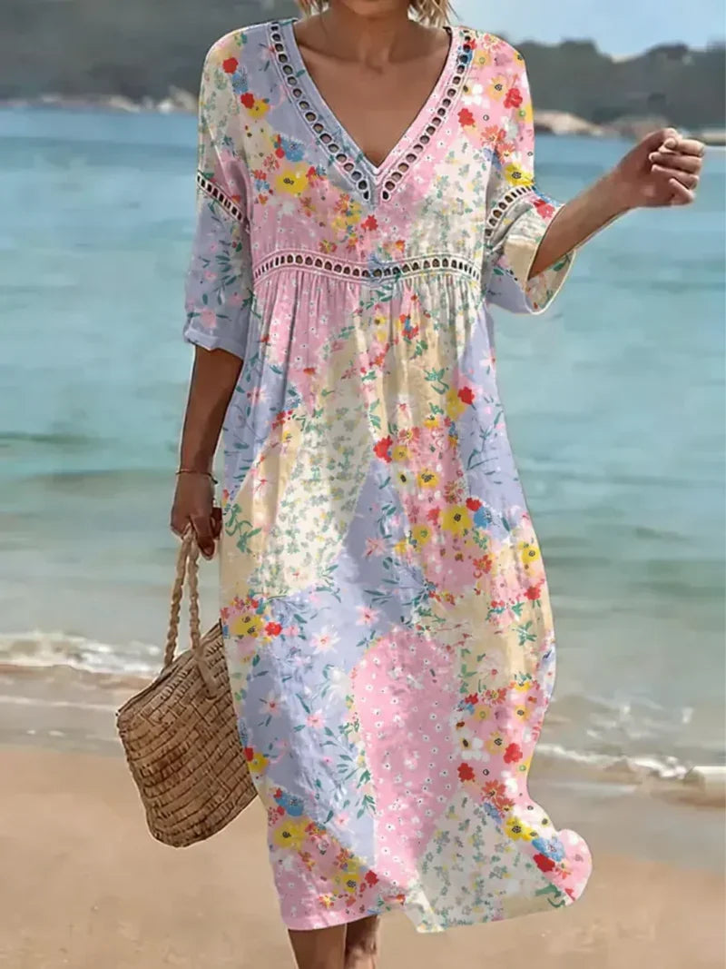 Elora™ | Elegante maxi abito