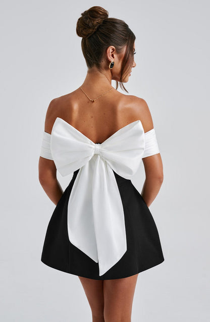Veya™ | Elegante mini abito bicolore