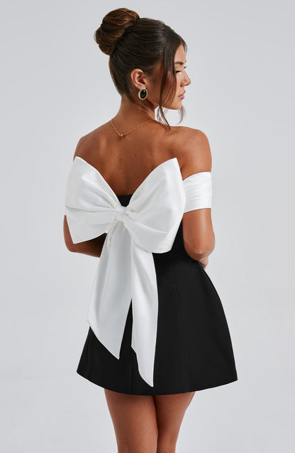 Veya™ | Elegante mini abito bicolore