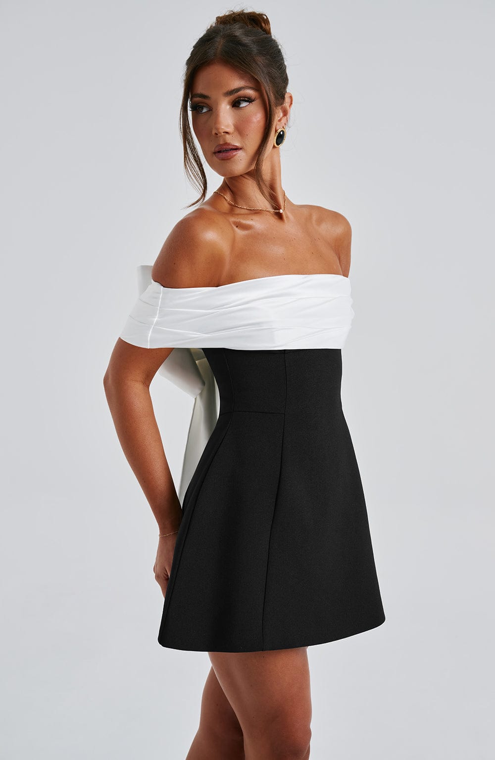 Veya™ | Elegante mini abito bicolore