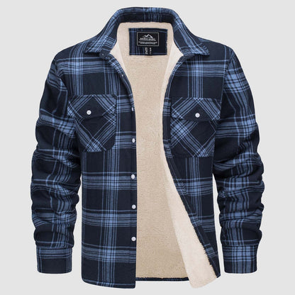 Arvid™ | Giacca camicia a quadri foderata
