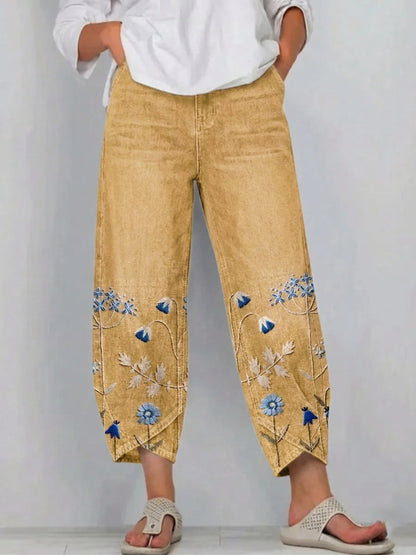 Aven™ | Pantaloni Casual Ricamati
