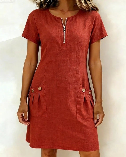 Meya™ | Top Casual Oversized Met Print