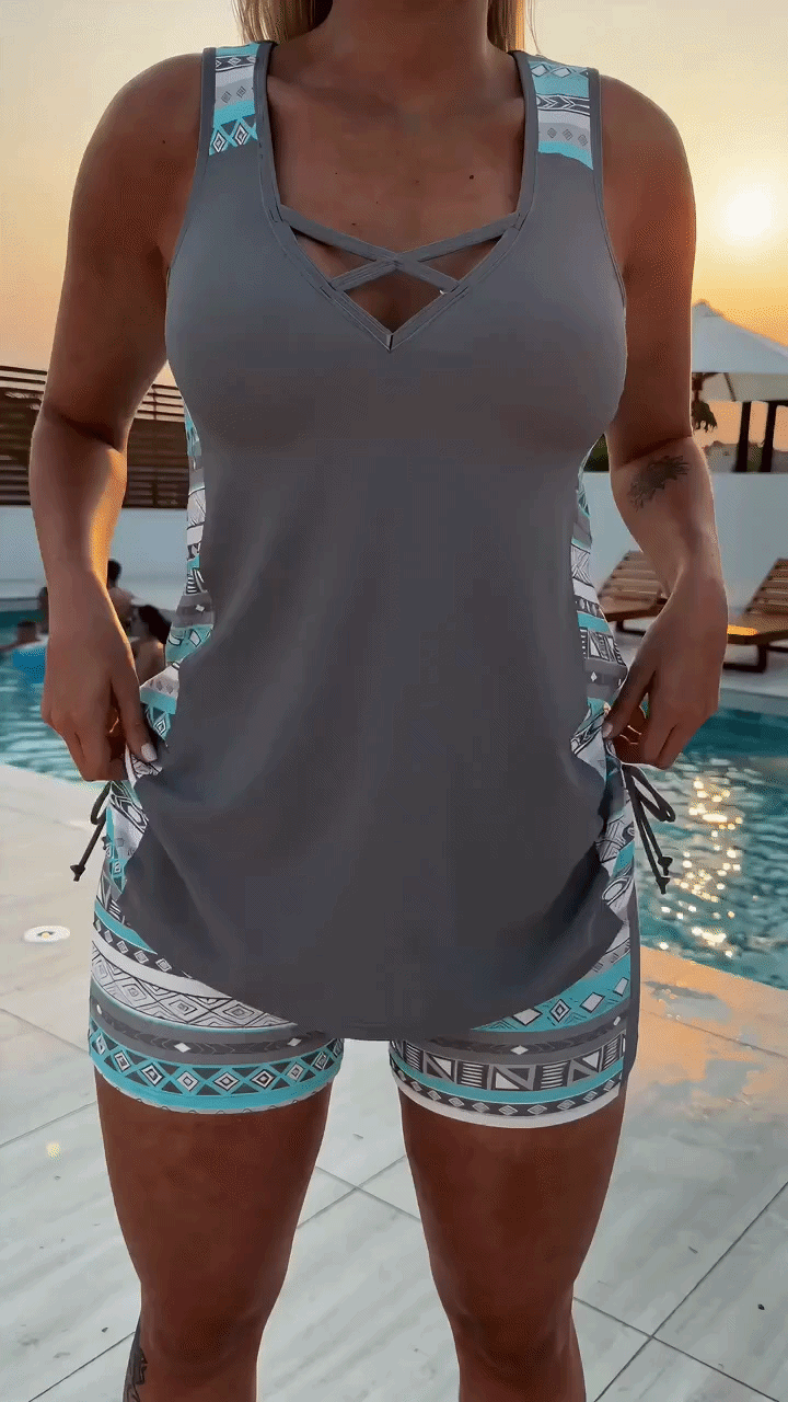 Kaela™ | Set Tankini Flattering con Shorts