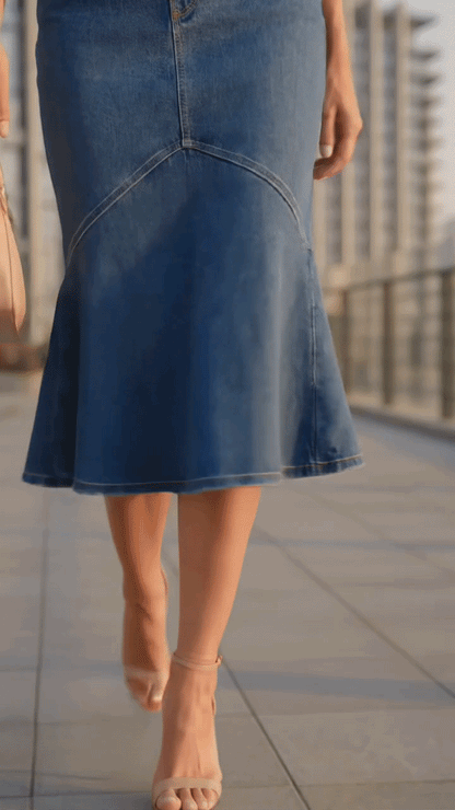 Ivessa™ | Gonna a Vita Alta Controllo Pancia