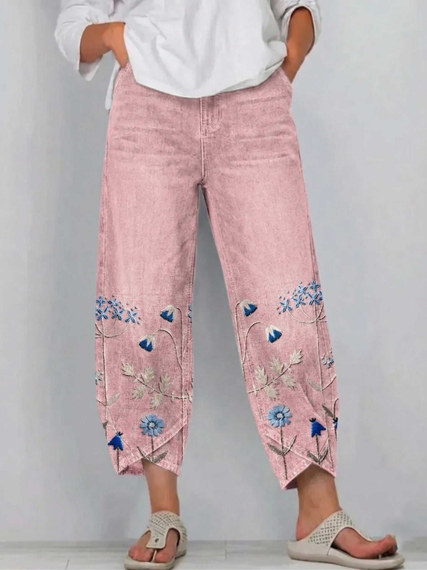 Aven™ | Pantaloni Casual Ricamati