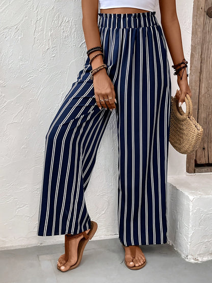 Lena™ | Pantaloni Strutturati e Stilosamente Striati