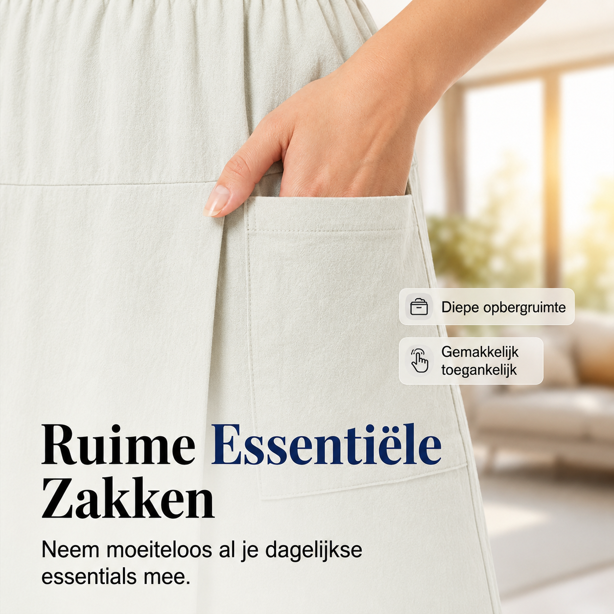 Britt™ | Gonna elastica con pantaloncini