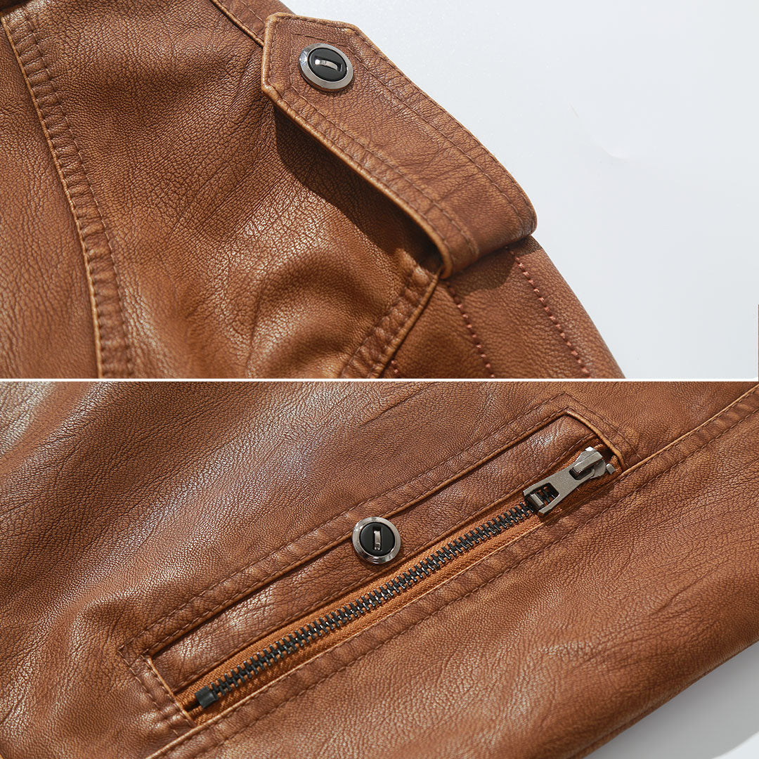 Jordan™ | Giacca Biker in Fleece