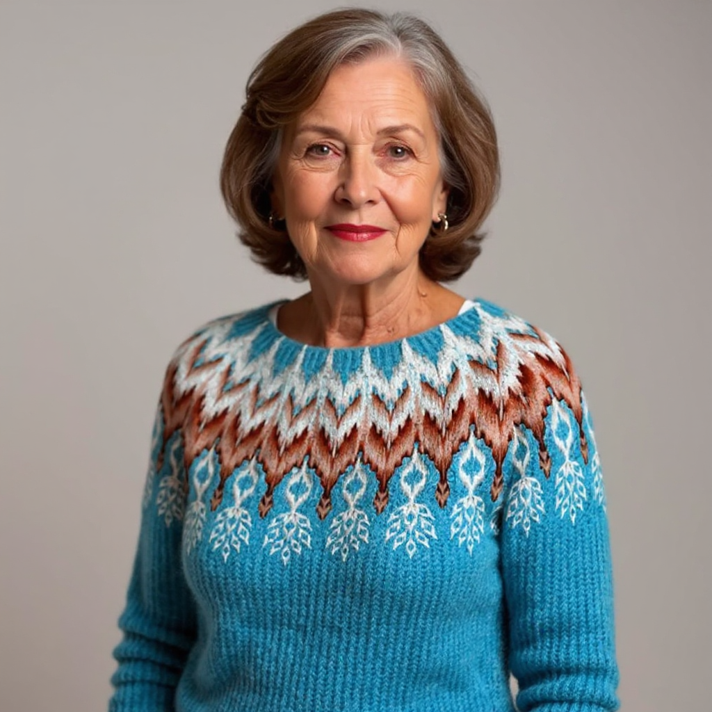 Elaine | Maglione Vintage Eilanden