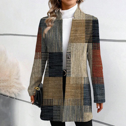 Emilia™ | Giacca blazer elegante con motivo per donna