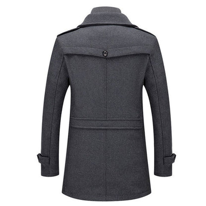 Bruno™ | Elegante Giacca Invernale Con Zip e Bottoni