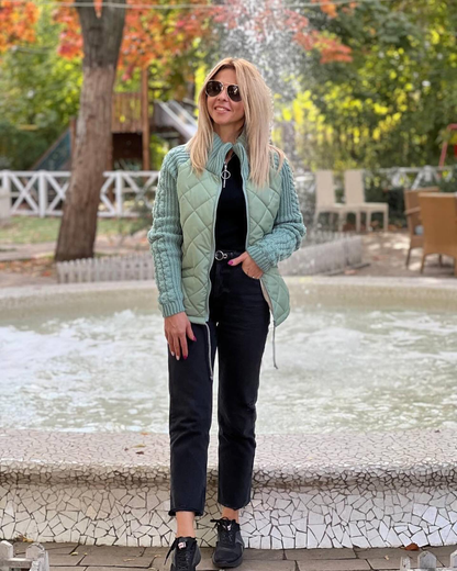 Emma™ | Giacca/ cardigan patchwork da donna