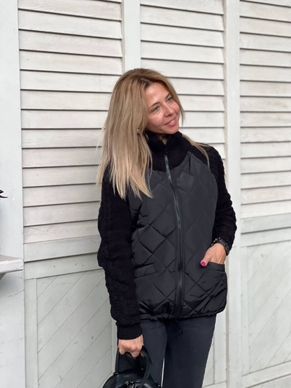 Emma™ | Giacca/ cardigan patchwork da donna