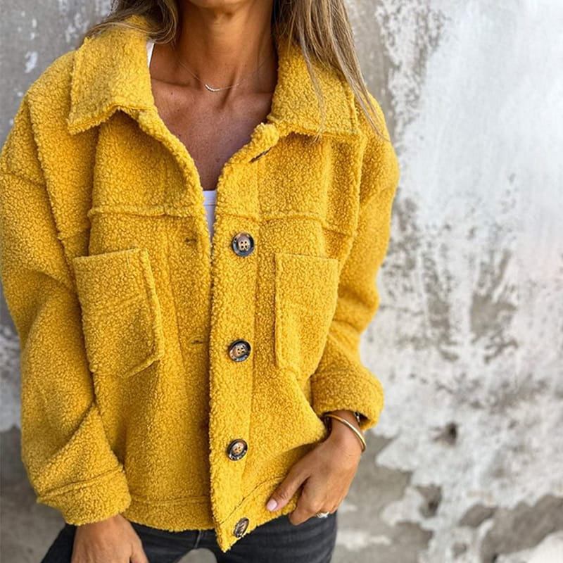 Annie | Giacca alla moda in tessuto morbido