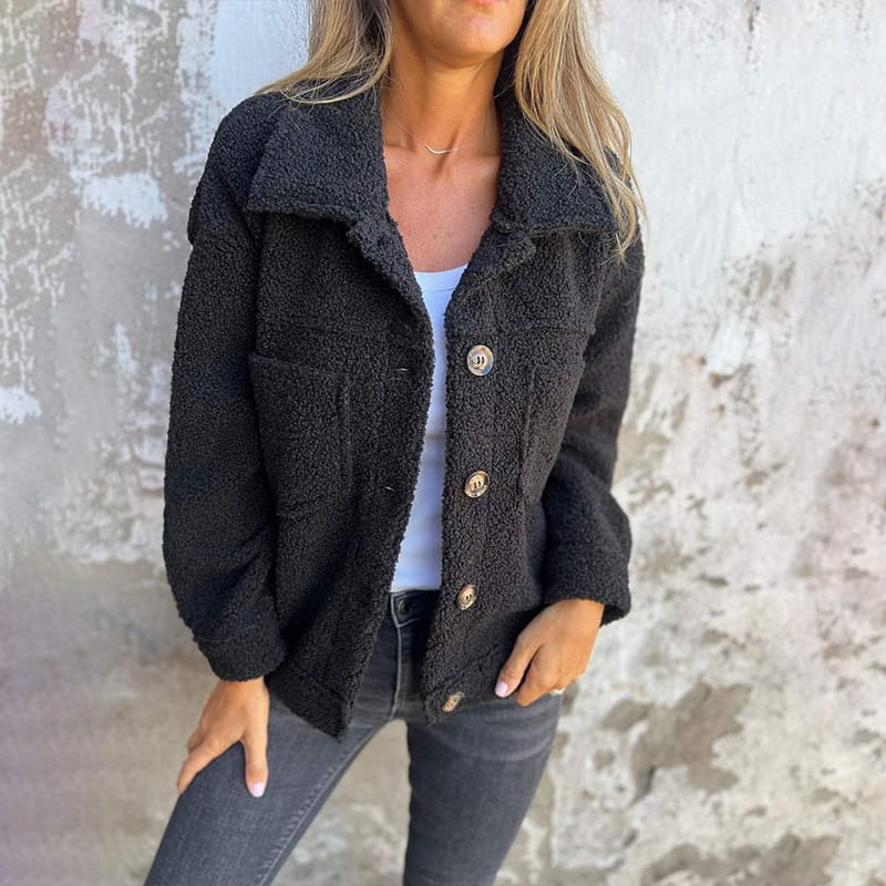 Annie | Giacca alla moda in tessuto morbido