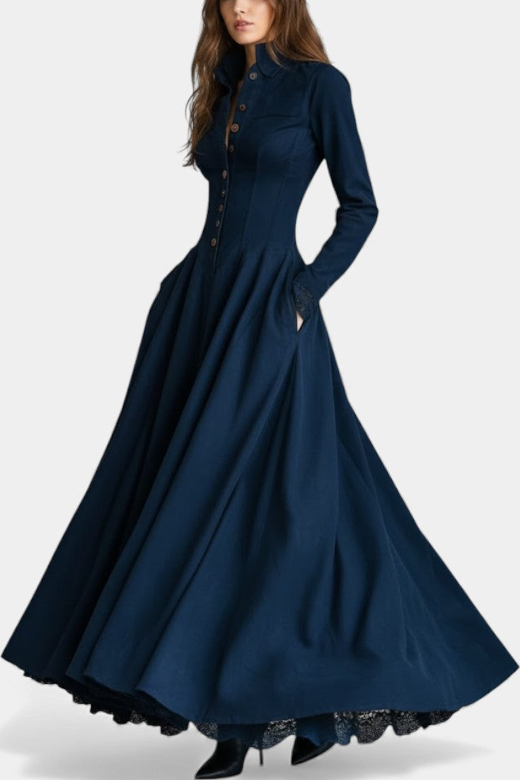 Noor™ | Abito Maxi Elegante e Confortevole