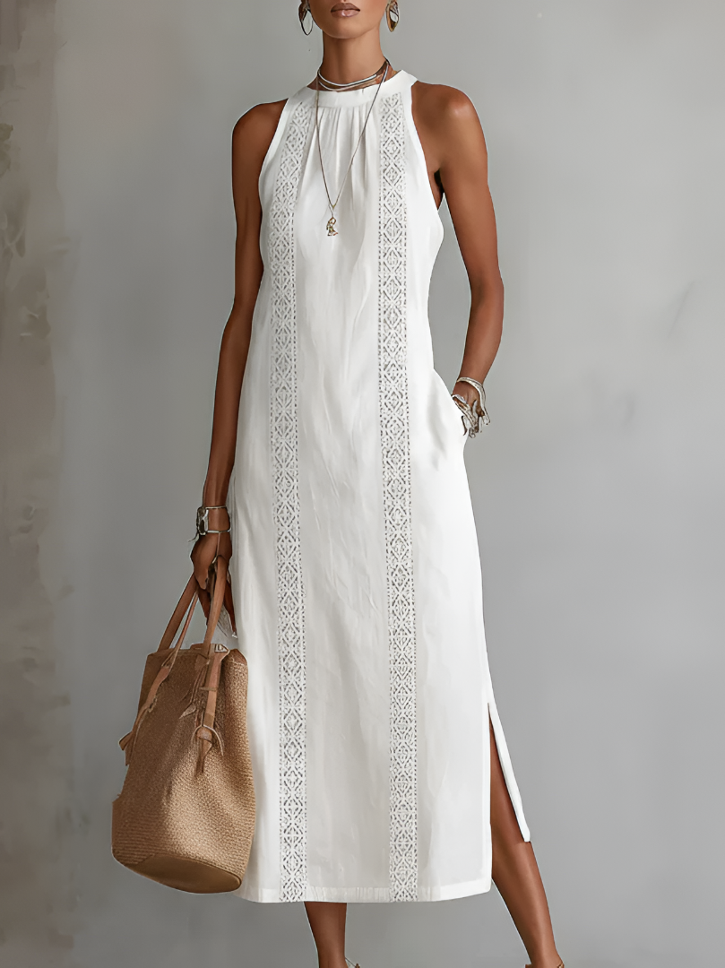 Isadora™ | Abito Midi Ricamato Fluttuante