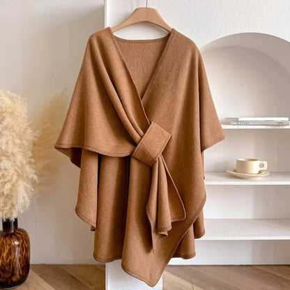 Olea™ | Elegante poncho sciarpa