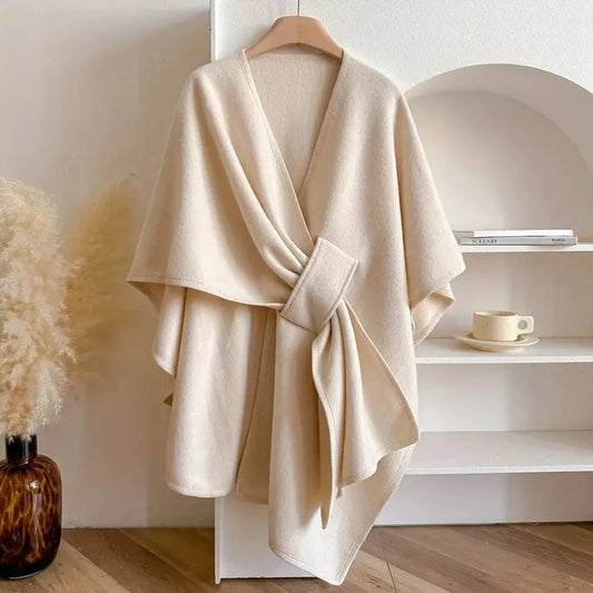 Olea™ | Elegante poncho sciarpa