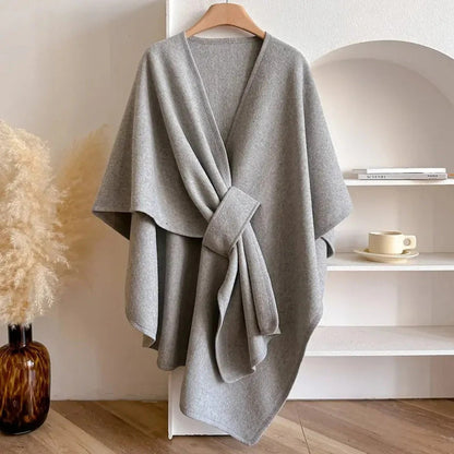 Olea™ | Elegante poncho sciarpa