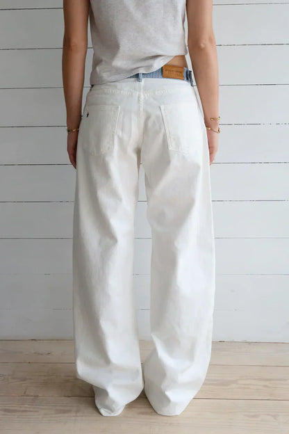 Jodie | Jeans a Gamba Larga con Cintura