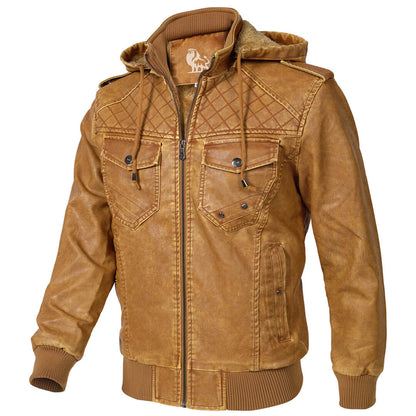 Agustine™ | Giacca di Pelle Luxe