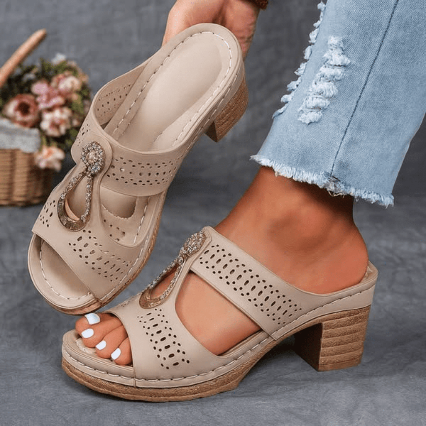 Isabelle™ | Sandali Ortopedici Confortevoli