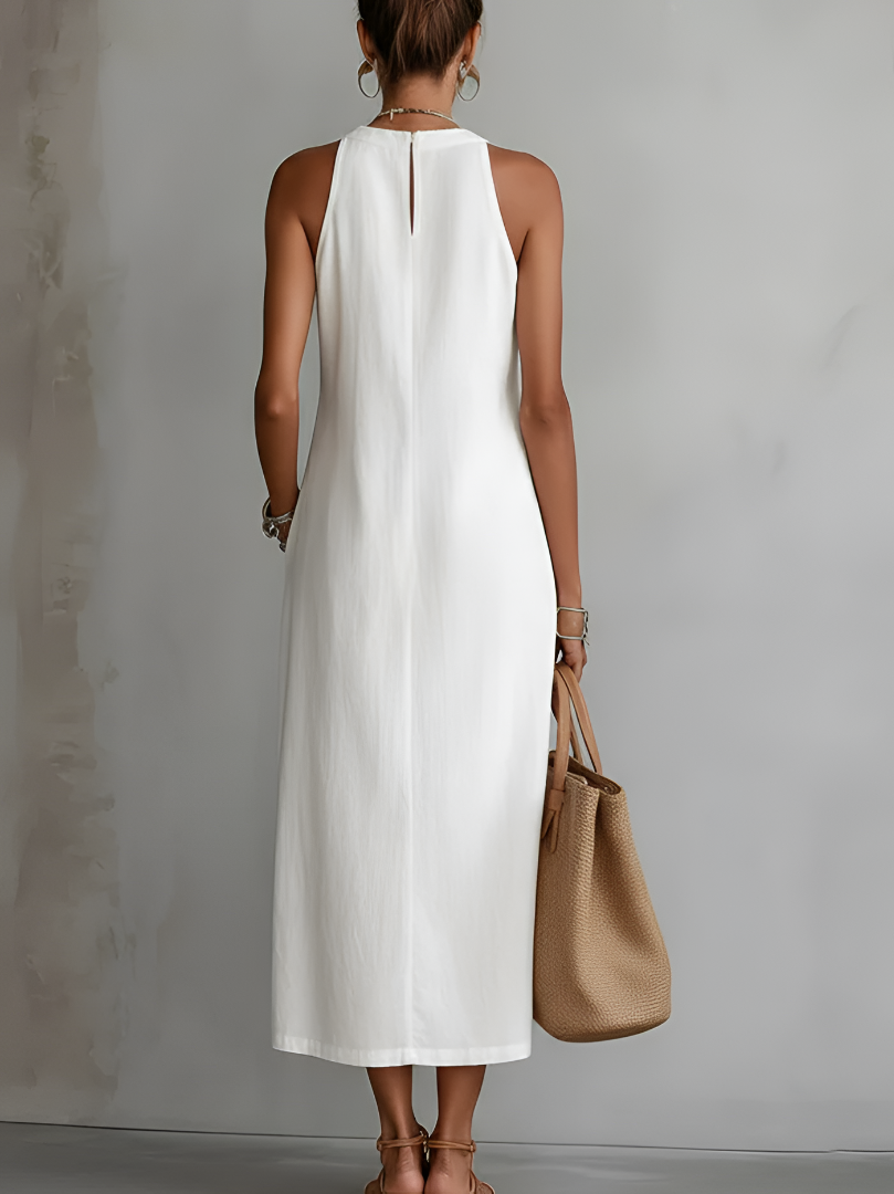 Isadora™ | Abito Midi Ricamato Fluttuante