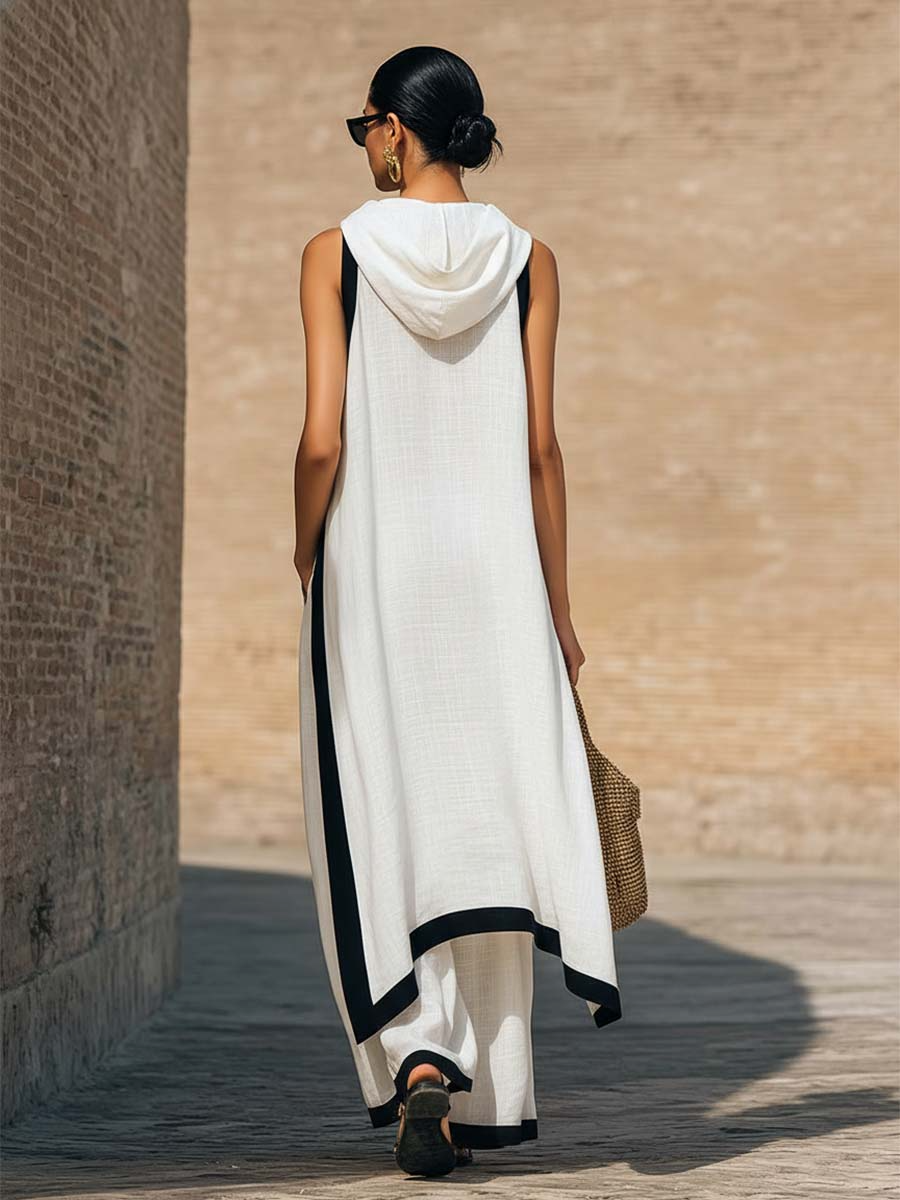 Maren™ | Set Elegante a Due Pezzi con Taglio