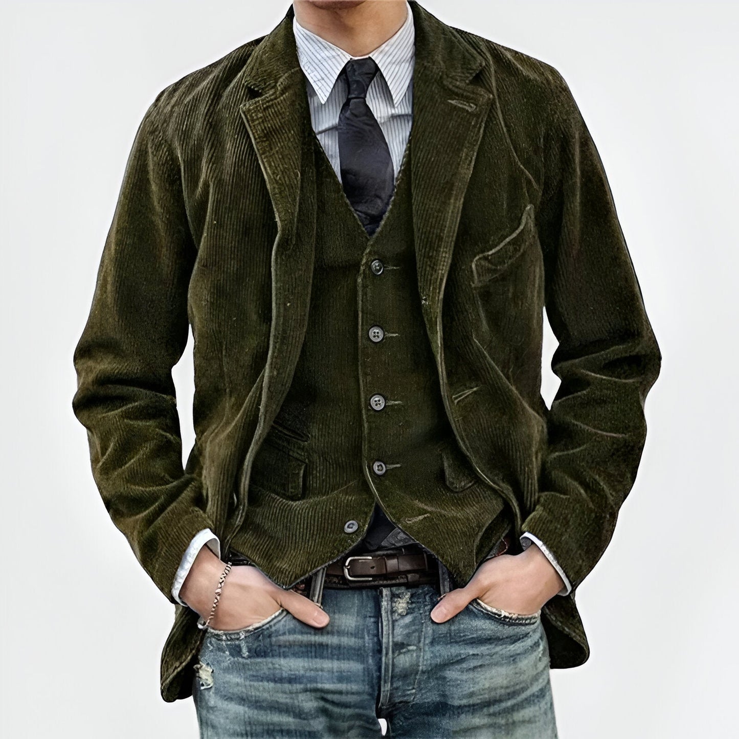 Stefano™ | Blazer e gilet vintage