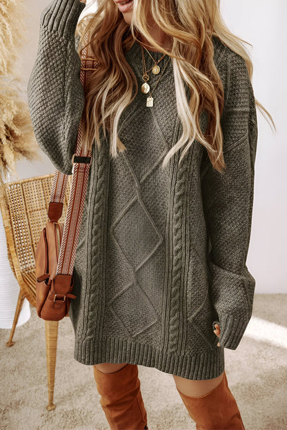 Claudia™ | Maglione lungo in maglia, chic e lusinghiero