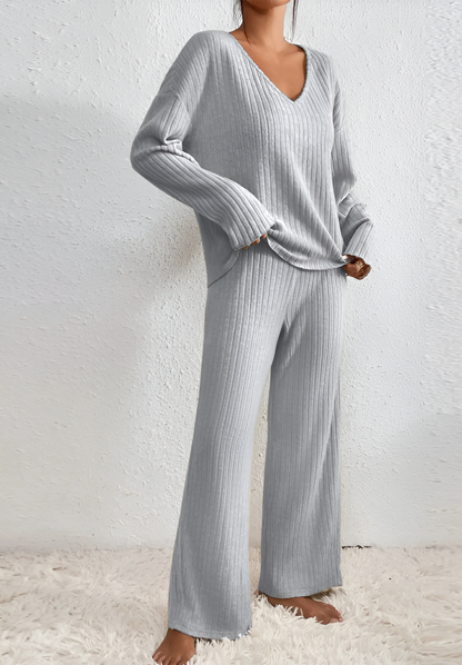 Tova™ | Set due pezzi in maglia a coste