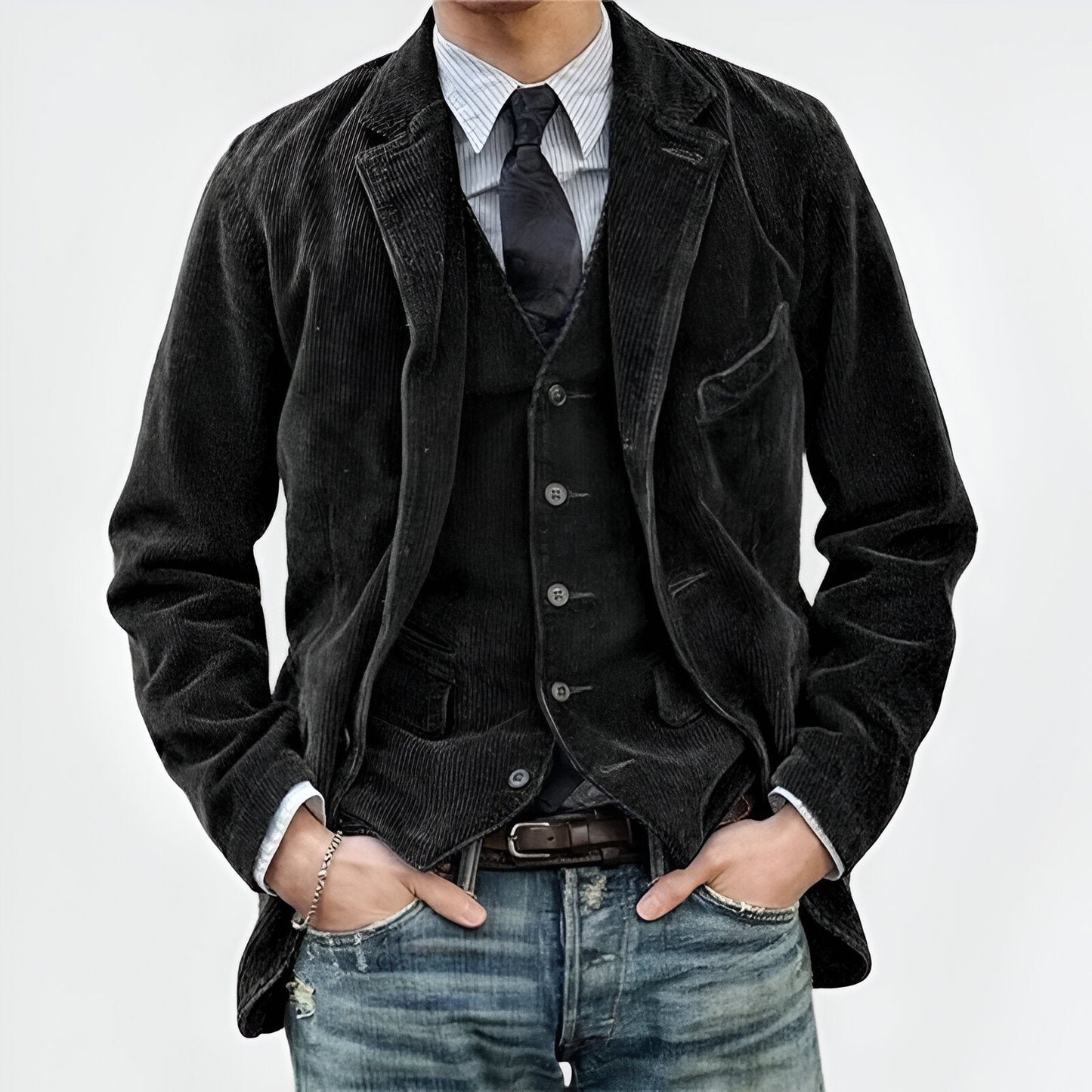 Stefano™ | Blazer e gilet vintage