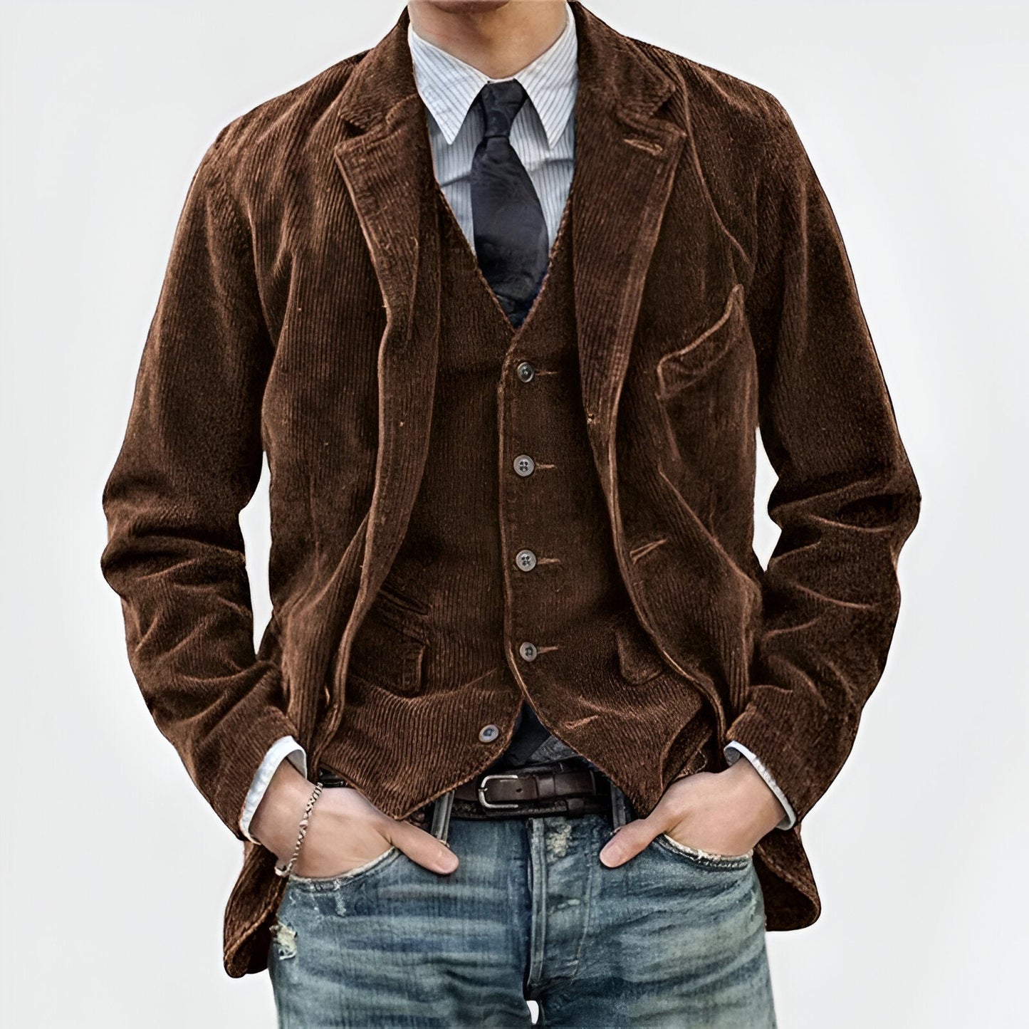 Stefano™ | Blazer e gilet vintage