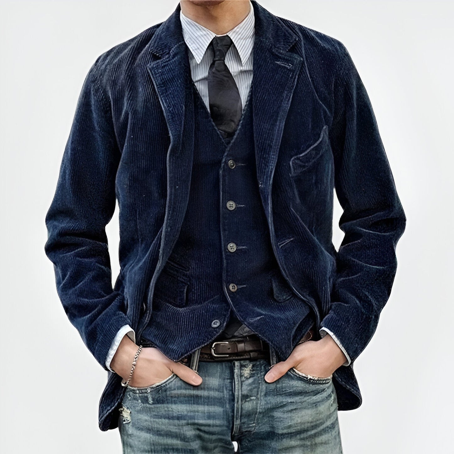 Stefano™ | Blazer e gilet vintage