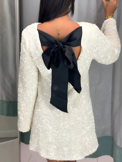 Lisa™ | Abito elegante con fiocco