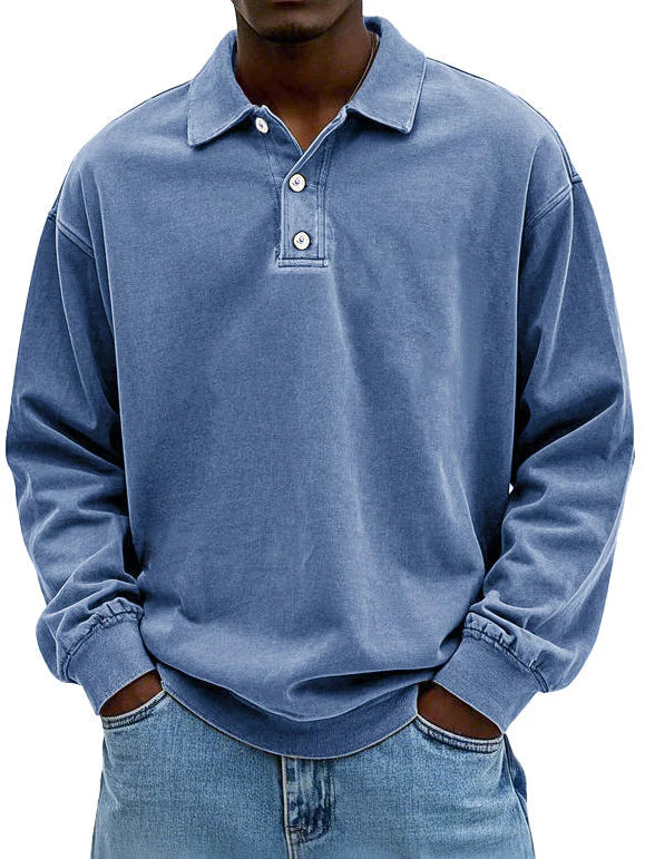 Pieter™ | Polo Elegante con Maniche Lunghe