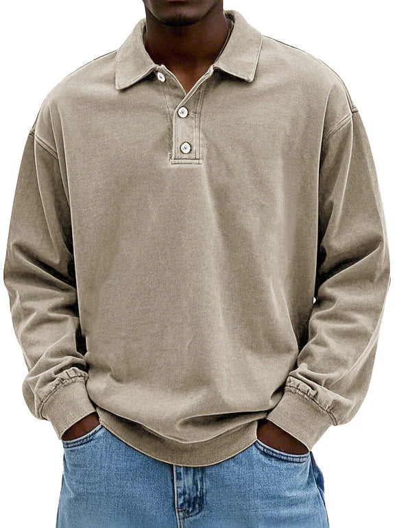 Pieter™ | Polo Elegante con Maniche Lunghe