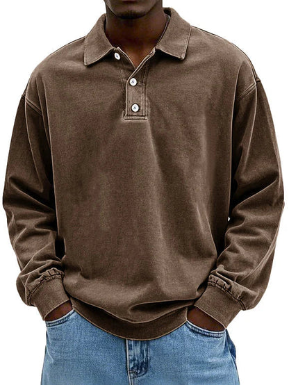 Pieter™ | Polo Elegante con Maniche Lunghe