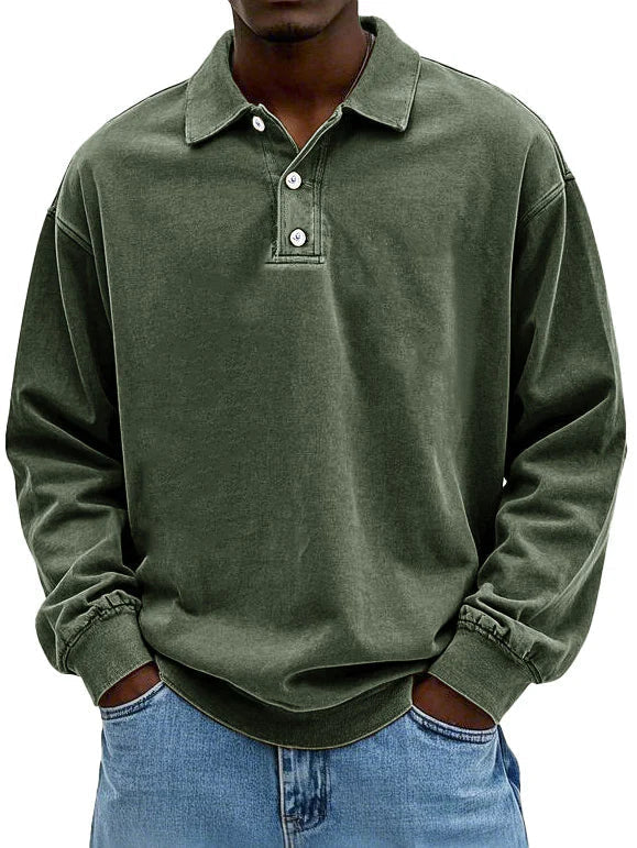 Pieter™ | Polo Elegante con Maniche Lunghe