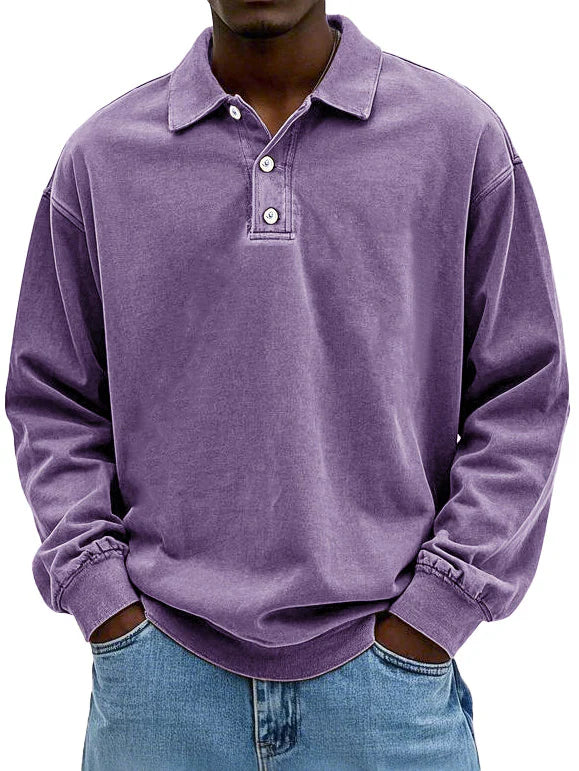Pieter™ | Polo Elegante con Maniche Lunghe