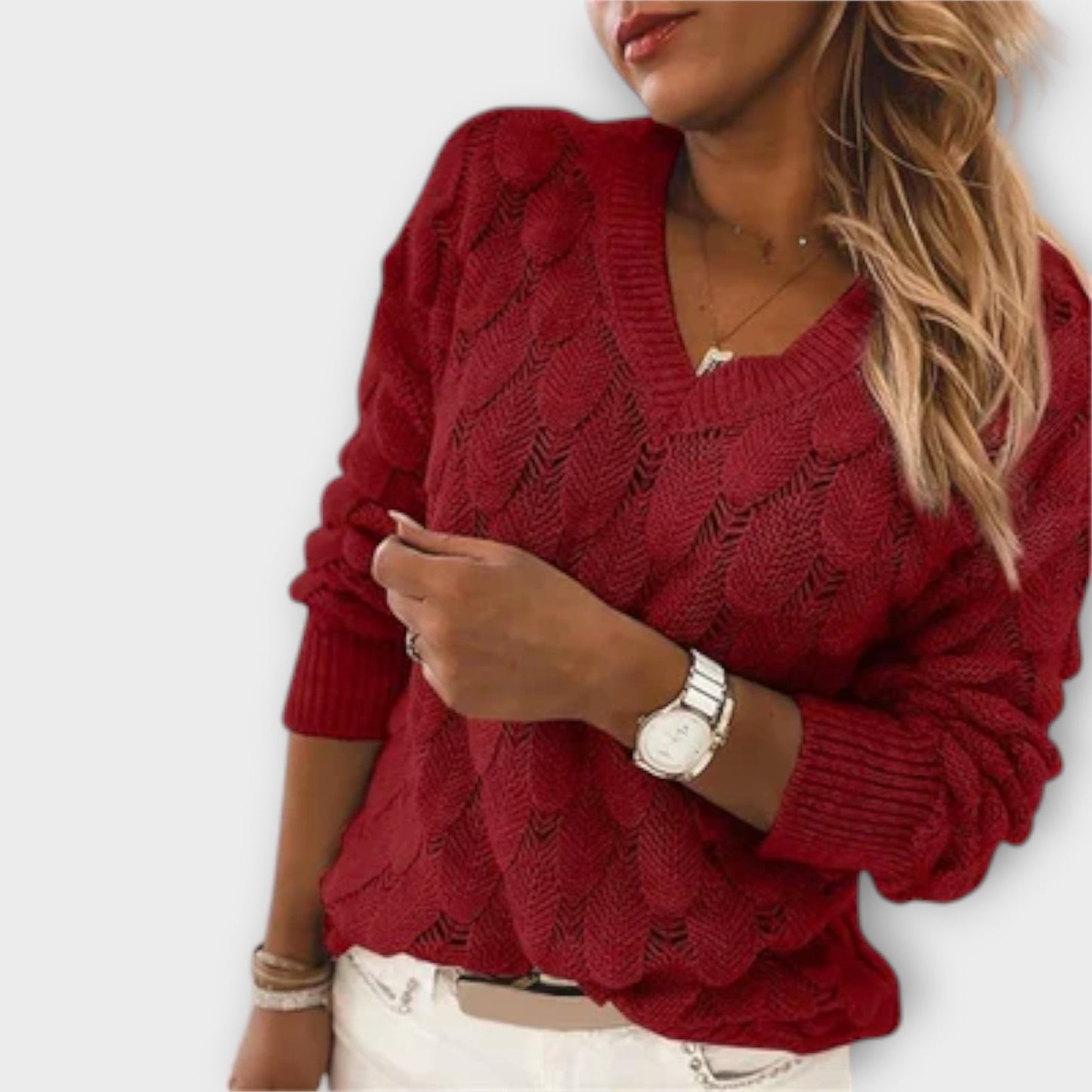 Noemier - Maglione con scollo a V